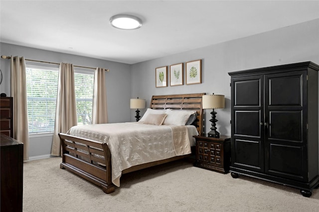 3421 Paisano Trl, Plano, TX 75093 - bedroom featuring light carpet and baseboards