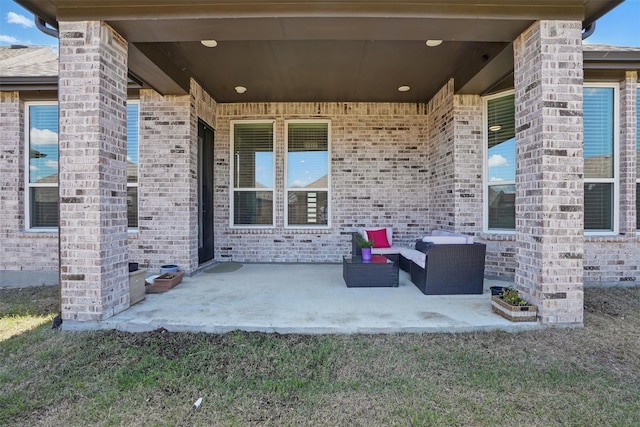 4008 Prickly Pear Ave, Aubrey, TX 76227 - view of patio / terrace with outdoor lounge area