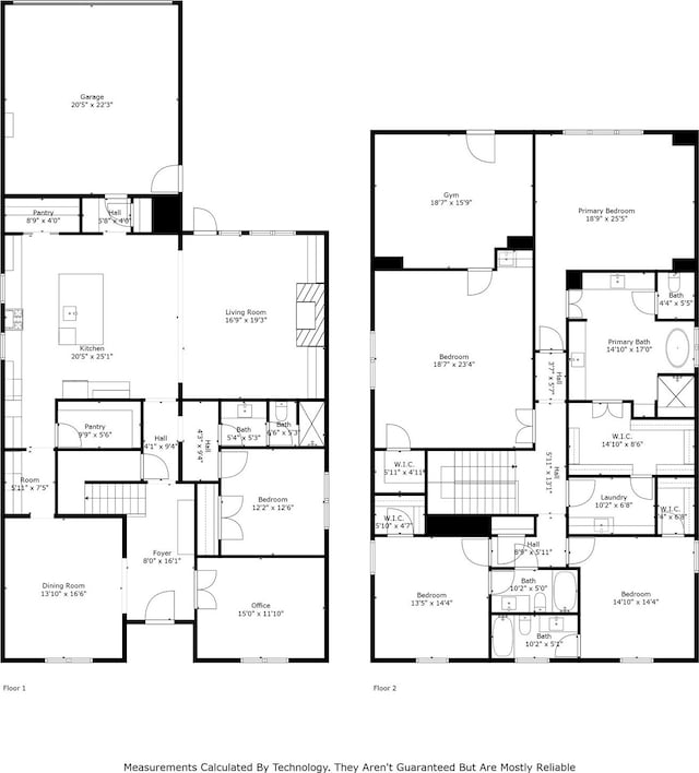 floor plan / room layout