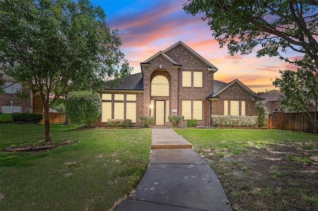 4624 Southpointe Dr, Richardson, TX 75082 - traditional-style home with brick siding
