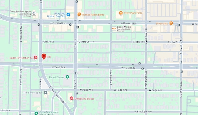 937 W 12th St, Dallas, TX 75208 - map / location