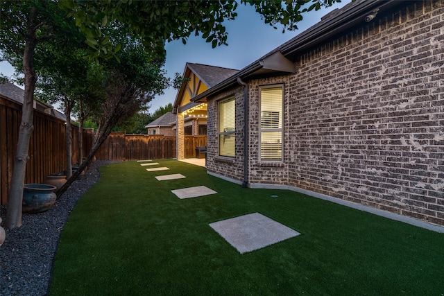 view of yard
