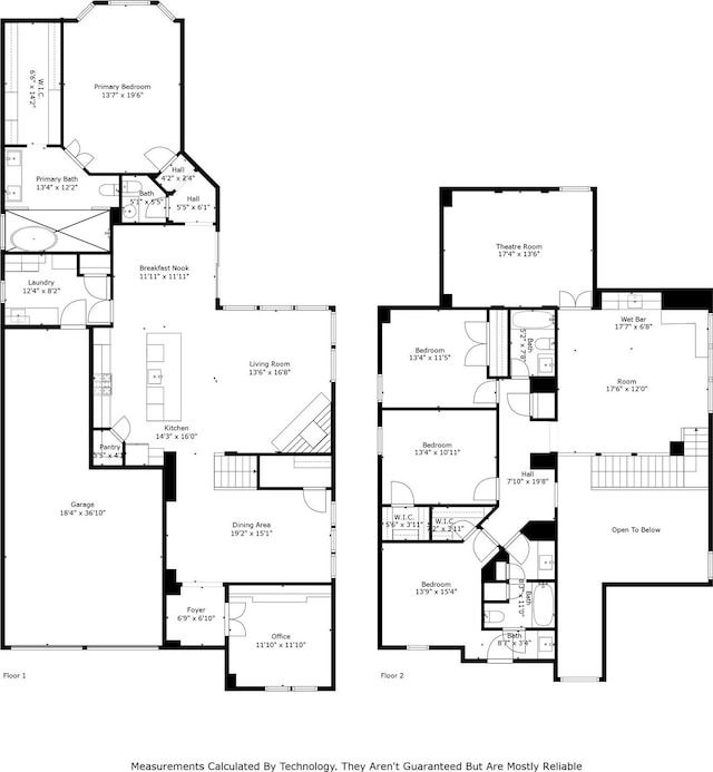 floor plan / room layout