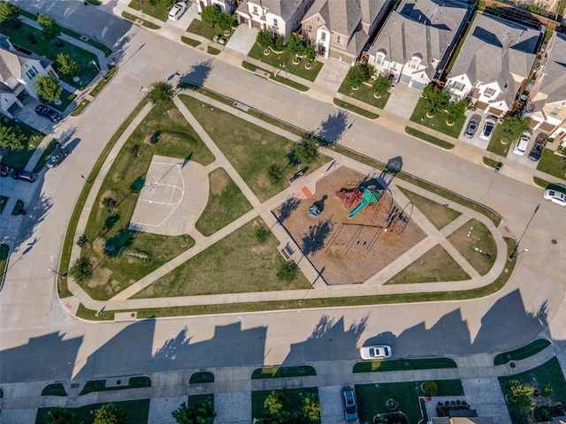aerial overview of property's location featuring nearby suburban area