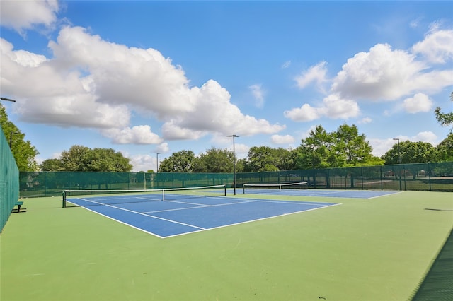 2726 Bandolier Ln, Frisco, TX 75033 - view of tennis court featuring community basketball court
