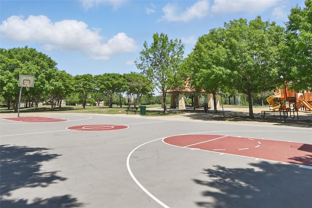 2726 Bandolier Ln, Frisco, TX 75033 - view of sport court featuring community basketball court and a gazebo