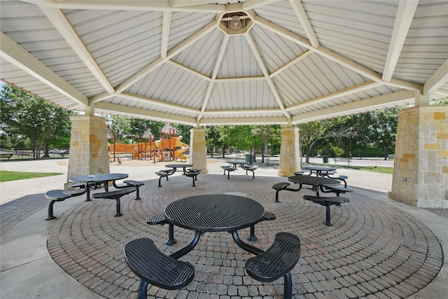 2726 Bandolier Ln, Frisco, TX 75033 - view of home's community with a gazebo