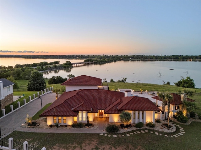 4029 Whiterock Trl, Garland, TX 75043 - aerial view of property and surrounding area with a nearby body of water