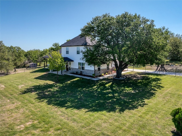 117 Rock Salt Dr, Springtown, TX 76082 - view of yard with a patio area