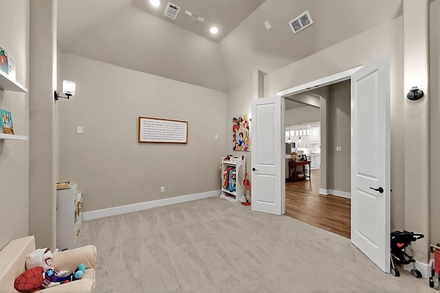 308 Secretariat, Hickory Creek, TX 75065 - game room with carpet floors and baseboards