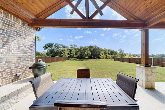 308 Secretariat, Hickory Creek, TX 75065 - view of patio with outdoor dining area