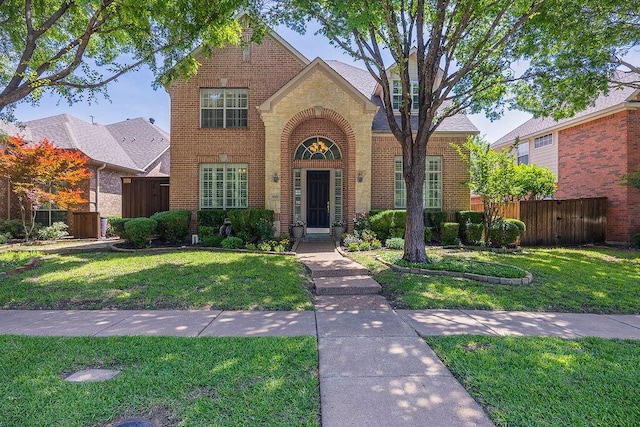 513 Suncreek Dr, Allen, TX 75013 - traditional-style house with brick siding