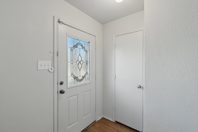 10748 Irish Glen Trl, Fort Worth, TX 76052 - entrance foyer with dark wood-type flooring