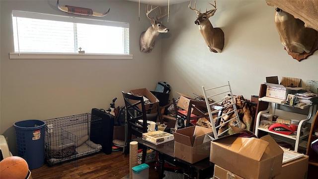 501 Linda Kay Dr, Winnsboro, TX 75494 - miscellaneous room with wood finished floors
