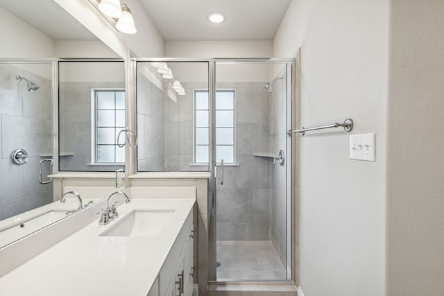 2929 Galveston St, Plano, TX 75075 - full bath featuring a shower stall and vanity