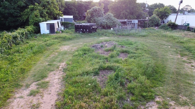 2404 Handley Dr, Fort Worth, TX 76112 - view of yard with an outbuilding and a storage unit