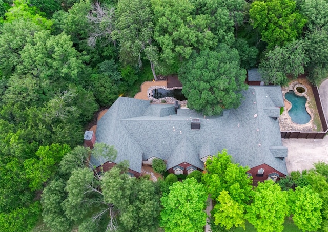 1201 Tralee Ln, Garland, TX 75044 - view from above of property