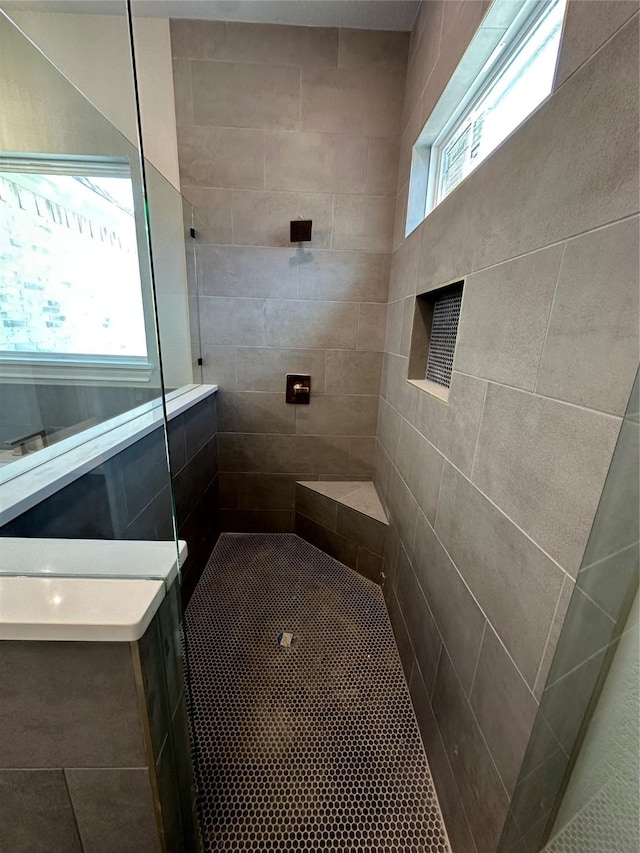 544 Aermotor Loop, Weatherford, TX 76085 - bathroom featuring a walk in shower