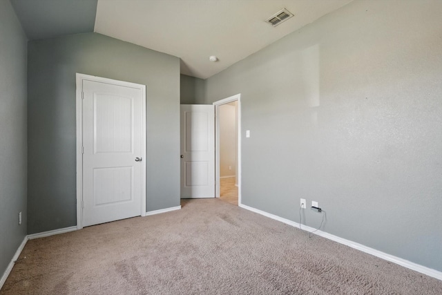 309 Pimlico Way, Ponder, TX 76259 - unfurnished bedroom with carpet flooring, vaulted ceiling, and baseboards