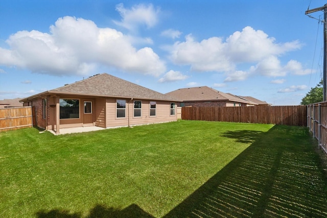 309 Pimlico Way, Ponder, TX 76259 - back of house featuring a patio area and a shingled roof