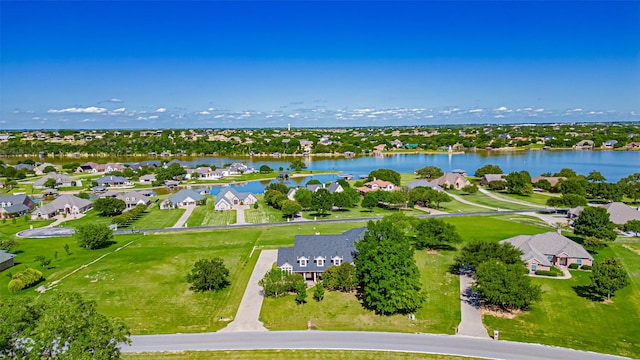 1905 Yucatan Dr, Granbury, TX 76048 - aerial perspective of suburban area with a large body of water