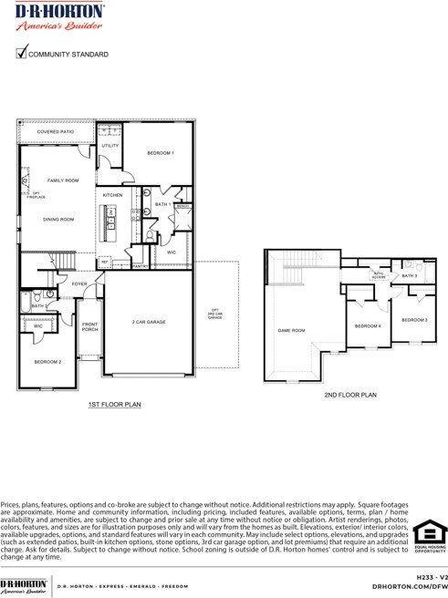 2040 Missouri St, Royse City, TX 75189 - floor plan / room layout