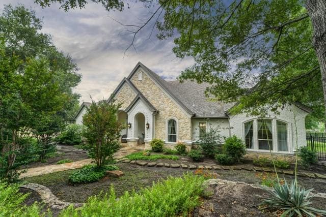 124 Oakvista Dr, Aledo, TX 76008 - view of front of house with stone siding
