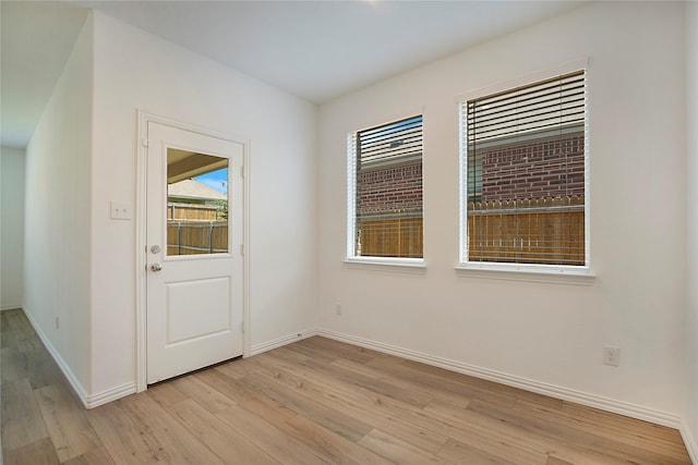 2560 Eden Creek Dr, Fort Worth, TX 76179 - empty room with light wood finished floors and baseboards