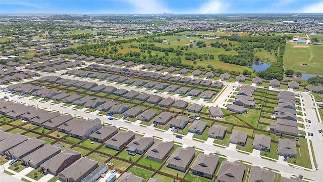 2560 Eden Creek Dr, Fort Worth, TX 76179 - aerial view of property's location featuring a nearby body of water and nearby suburban area