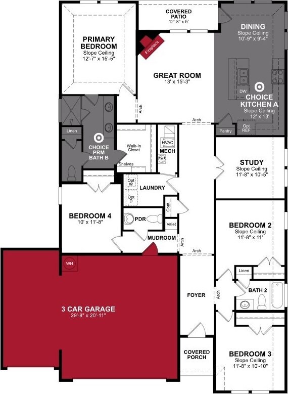 3750 Pinyon Pine Way, Venus, TX 76084 - floor plan / room layout