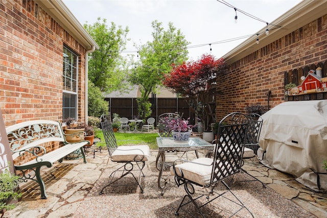 1217 Waterford Way, Allen, TX 75013 - view of patio / terrace featuring fence