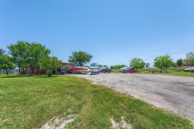 5295 Ganzer Rd W, Krum, TX 76249 - view of dirt / gravel driveway