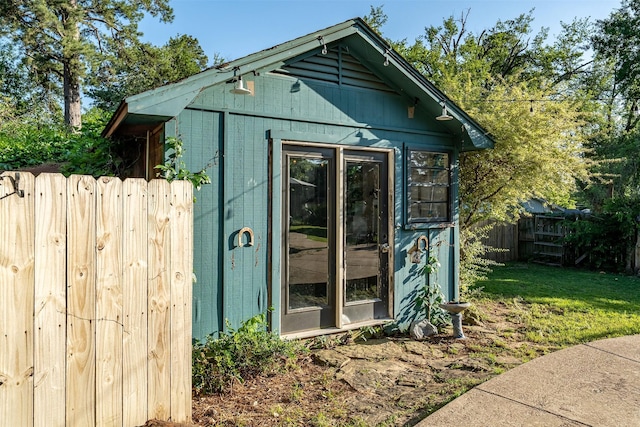 3020 Meadowlark, Tyler, TX 75701 - view of outdoor structure with fence and an outdoor structure