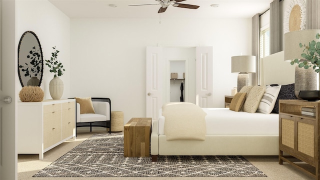 804 Enys Rd, Mckinney, TX 75069 - bedroom featuring carpet flooring and ceiling fan