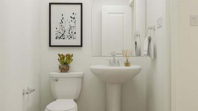 804 Enys Rd, Mckinney, TX 75069 - bathroom with toilet and a sink