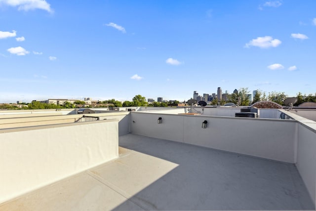 2028 N Haskell Ave, Dallas, TX 75204 - view of patio with a view of city