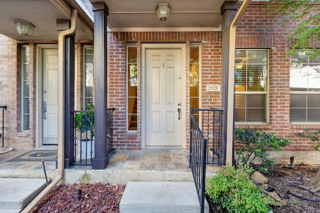 2028 N Haskell Ave, Dallas, TX 75204 - property entrance with brick siding and covered porch