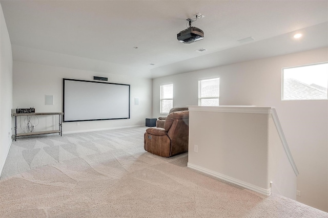 2148 Bellatrix Dr, Haslet, TX 76052 - carpeted cinema room featuring baseboards