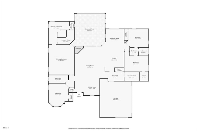 128 Creek Rdg, Waco, TX 76708 - floor plan / room layout