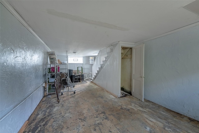 6058 Golden Gate Dr, Dallas, TX 75241 - below grade area with stairs