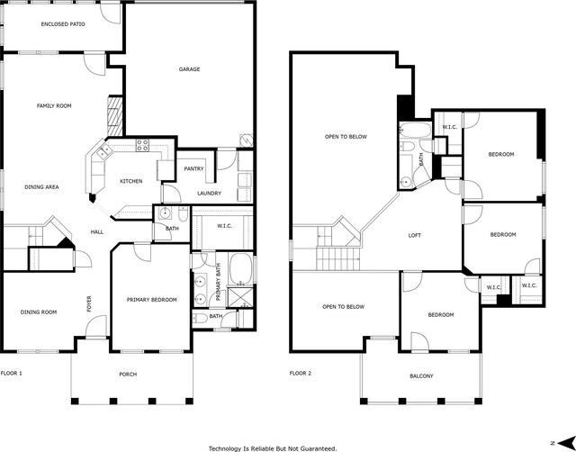 1632 Degnen Ln, Providence Village, TX 76227 - view of front of home with a balcony, a front lawn, covered porch, and roof with shingles