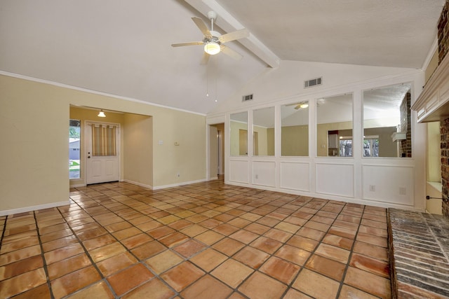 320 Gloria St, Keller, TX 76248 - empty room with ceiling fan and baseboards