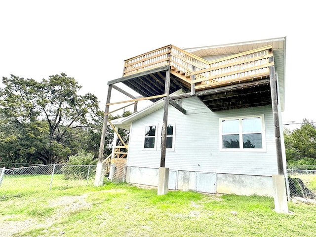 177 Catfish Trl, Whitney, TX 76692 - view of back of property