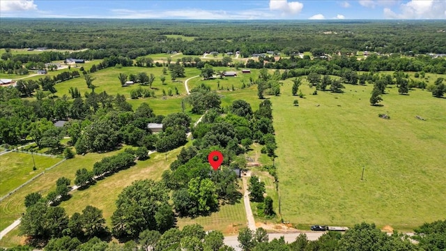 13591 County Road 420, Tyler, TX 75704 - bird's eye view of a heavily wooded area