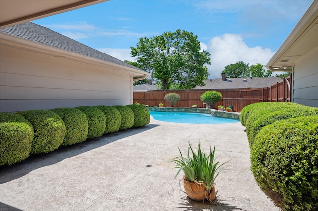 1706 Morningstar Trl, Richardson, TX 75081 - view of pool with a fenced backyard and a patio