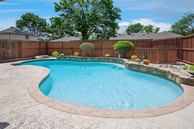 1706 Morningstar Trl, Richardson, TX 75081 - view of swimming pool with a fenced backyard