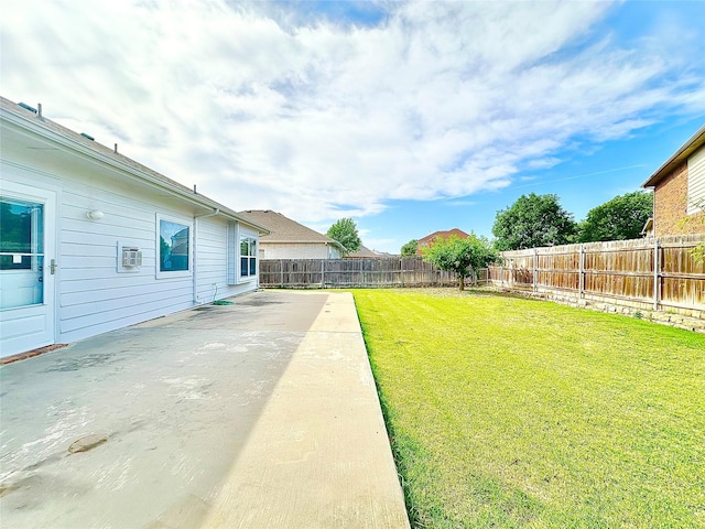 6468 Payton Dr, Fort Worth, TX 76131 - view of yard featuring a patio area