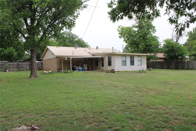 314 Cedar St, Bangs, TX 76823 - back of property featuring a patio area