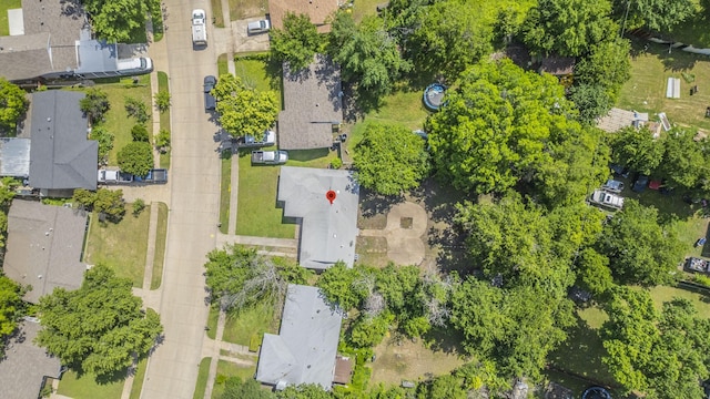 1610 Florence St, Arlington, TX 76010 - aerial overview of property's location featuring nearby suburban area