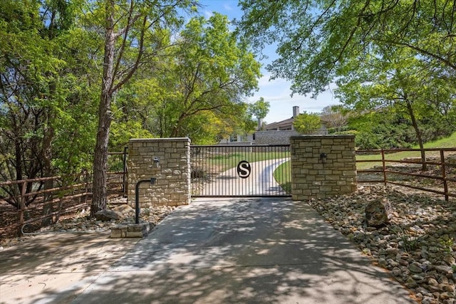 201 Jenkins Rdg, Aledo, TX 76008 - gate featuring fence